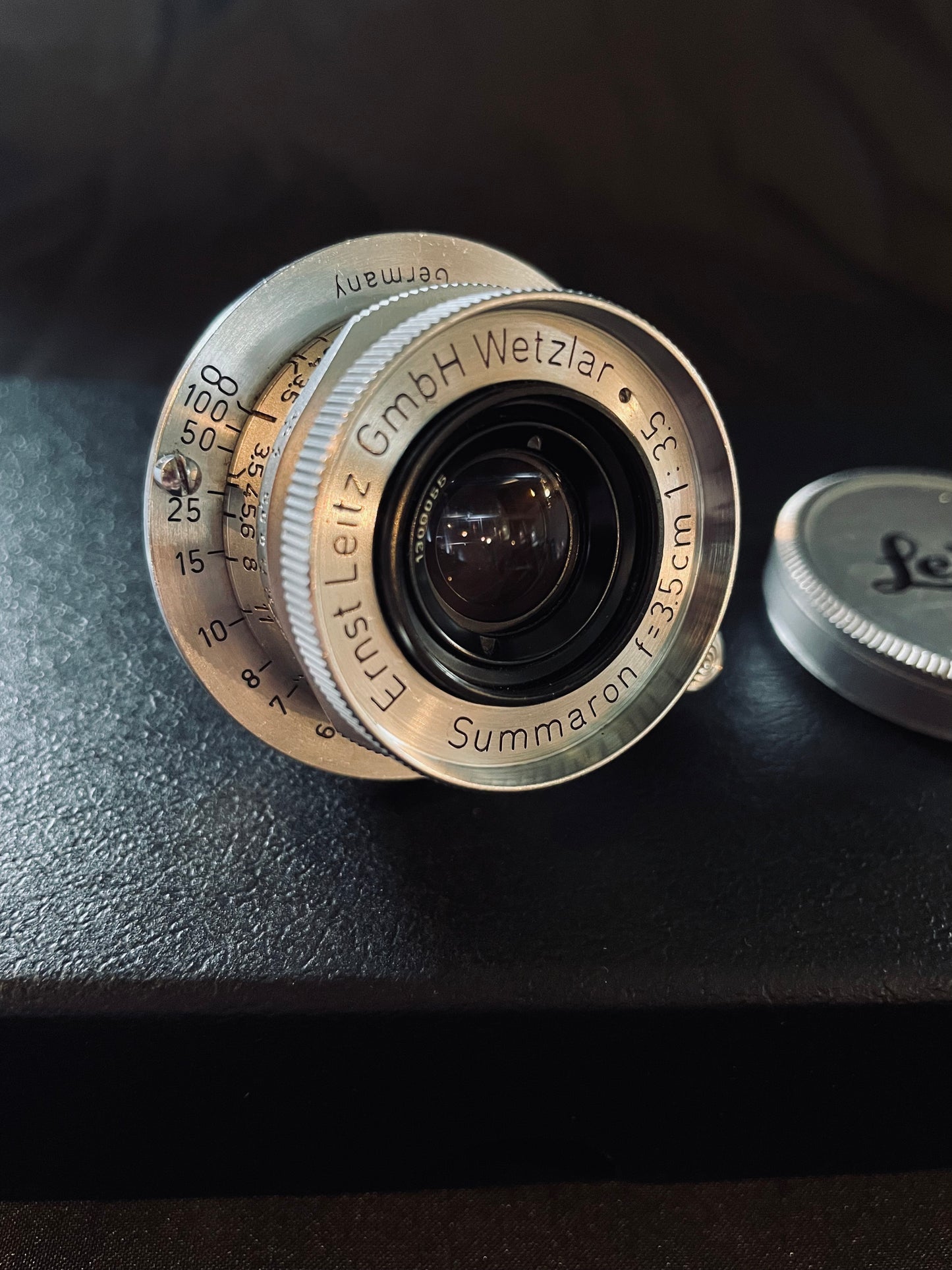 1953 Leica iiiF Red Dial with 2 Lenses