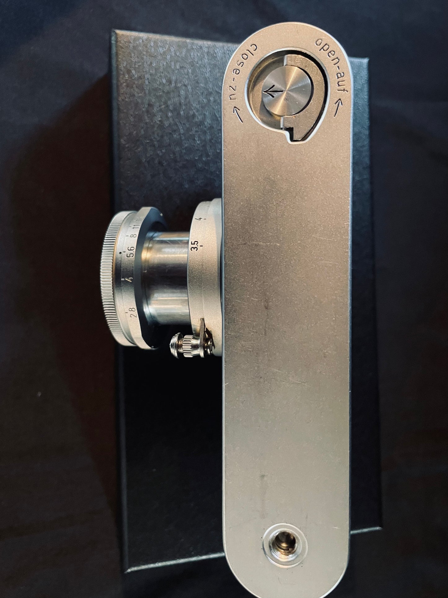 1953 Leica iiiF Red Dial with 2 Lenses